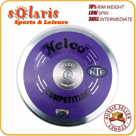 NELCO Purple Low Spin Discus 70% Rim Weight