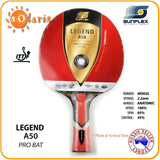 SUNFLEX LEGEND A50 Professional Bat ITTF Approve Table Tennis Bat Kinetic Handle