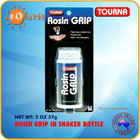 TOURNA Rosin Grip 2 oz Shaker Bottle Natural Hand Drying Powder