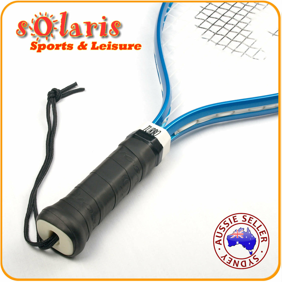 Australian Racquetball 2 Players Beginners Set with 2x Racquets and 6 Solaris Sports & Leisure