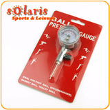 Dial Type Ball Pressure Gauge For Football Soccer Rugby Basketball Volleyball