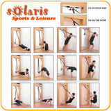 Suspension Doorway Exerciser for Full Body Strength Training Workout Home Gym