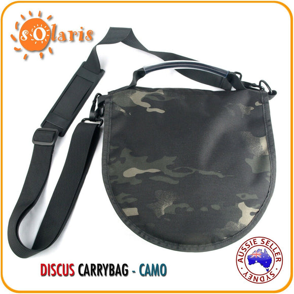 Heavy Duty 2 Discus Carry Bag with Shoulder Strap  - CAMO