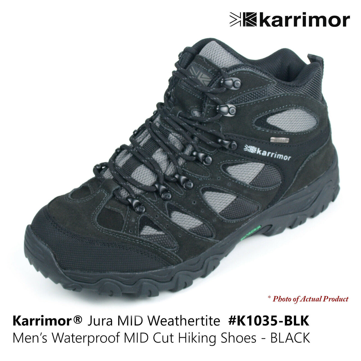 KARRIMOR Jura MID Weathertite Mens Waterproof Walking Hiking