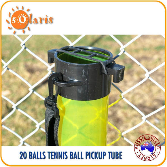 Long Tennis Ball Pickup Tube Holds 20 Balls