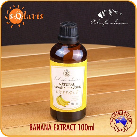 2x 100ml Natural Flavour Extracts Banana Cinnamon Coffee Coconut Hazelnut Lemon