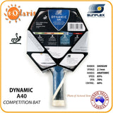SUNFLEX DYNAMIC A40 Competition Bat ITTF Approved Table Tennis Bat Hollow Handle