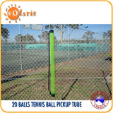 Long Tennis Ball Pickup Tube Holds 20 Balls