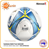 NASSAU NEW TUJI Soccer Ball Size5 KFA Approved Football Official Match Game Ball