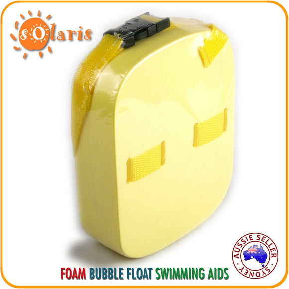 2x Foam Back Float Blocks with Adjustable Strap Toddlers Swimming Training Aid