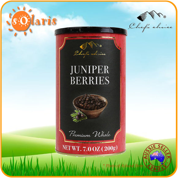 200g Chef’s Choice Whole Juniper Berries Premium Spice Food Service Size Tin