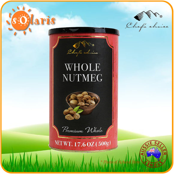 500g Chef’s Choice Whole Nutmeg Premium Spice Food Service Size