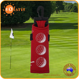 3x Golf Ball & Tee Holder to hold 3 Balls and 2 Tees