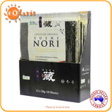 Japanese Sushi Seaweed Kura Certified Organic Sushi Nori 28g (10 sheets)