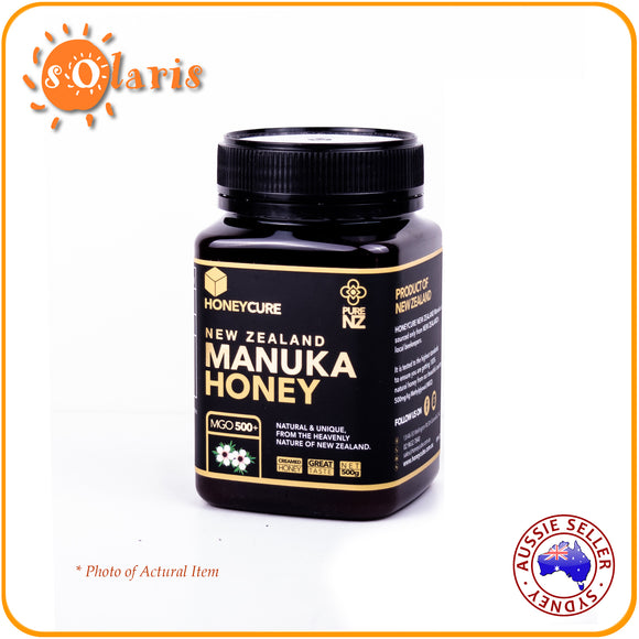 500g HONEYCURE New Zealand Pure Manuka Honey MGO 500+ Equiv. UMF15 by KAIMAI GOLD