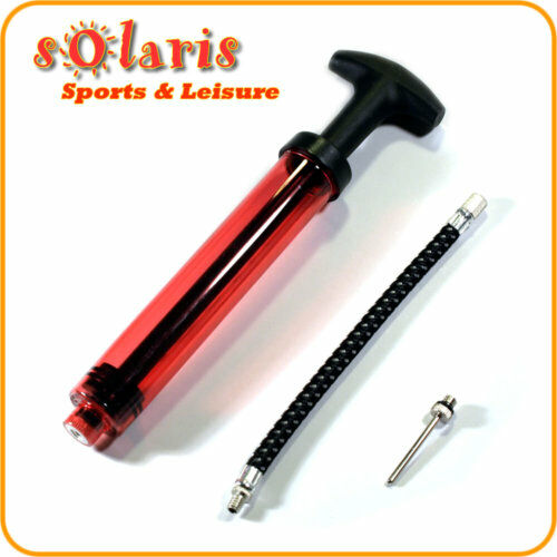 Compact Double Action Hand Pump Fast Inflating Balls Football Soccer Bike Tire
