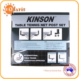 KINSON Professional ITTF Approved Clip-on Table Tennis Net and Post Set
