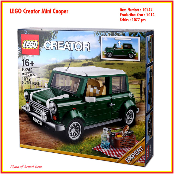 LEGO 10242 Creator Mini Cooper Sealed Unopened Vintage 2014 Rare Collectable
