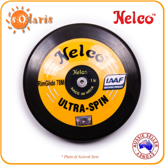 NELCO ULTRA SPIN GOLD High Performance Discus Black Rim - RimGlide 78M