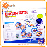Small World Creative Deluxe Airbrush Tattoo Workshop Toy Set