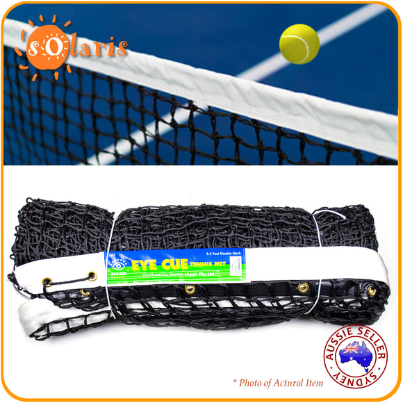 Premium A Grade Double Tennis Net 2.5ft Drop 41ft Length 3.0mm Braided Mesh