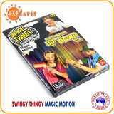 SWINGY THINGY Stainless Steel Spring Spinning Toy Novelty Magic Kit