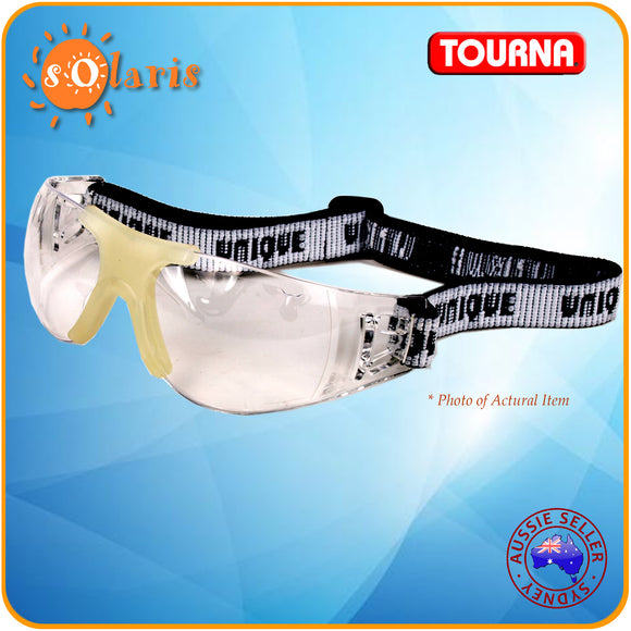 Unique Sports SUPER SPECS Tennis Racquet Sports Eye Protector Goggle Clear Adult