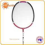 Beginners Badminton Racquets & Shuttlecocks Set: 2x Rackets + 6x Nylon Shuttles