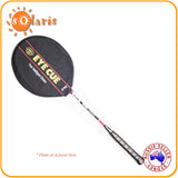 Beginners Badminton Racquets & Shuttlecocks Set: 2x Rackets + 6x Nylon Shuttles