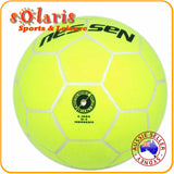 NASSAU DELUXE OFFICIAL SIZE 5 INDOOR SOCCER BALL 32-PANEL MOLDED FELT COVER