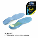 Dr. Scholl's P.R.O. Pain Relief Orthotics for Lower Back Insole UK 7-12/US 8-13