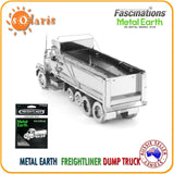 Fascinations Metal Earth 3D Vehicle Model Freightliner 114SD Dump Truck