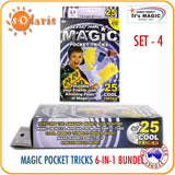 HANKY PANKY'S Sensational Magic Pocket Tricks 6-In-1 Bundle Set Over 150+ Tricks