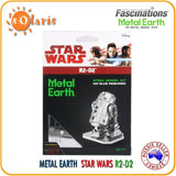 Fascinations Metal Earth STAR WARS R2-D2 Licensed 3-D Laser Cut Robot Model