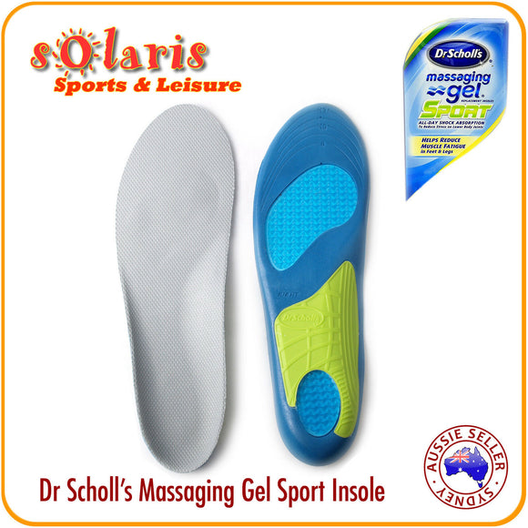 Dr. Scholl’s Massaging Gel Sport Replacement Cushion Insoles Women's US Size 6 -10