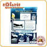 Fascinations Metal Earth WWII Mitsubishi Zero 3D Miniature Airplane Model