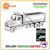 Fascinations Metal Earth 3D Vehicle Model Freightliner 114SD Dump Truck