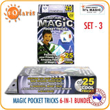 HANKY PANKY'S Sensational Magic Pocket Tricks 6-In-1 Bundle Set Over 150+ Tricks