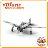 Fascinations Metal Earth WWII Mitsubishi Zero 3D Miniature Airplane Model