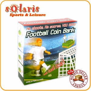 Soccer Goal Kicking Money Box Battery Operated Funny Coin Bank for Football Fans