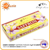 12x 1g Chef's Choice Saffron Threads Pure A-Grade Premium Quality Spice