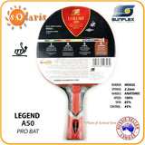 SUNFLEX LEGEND A50 Professional Bat ITTF Approve Table Tennis Bat Kinetic Handle