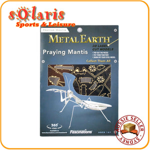 Fascinations Metal Earth Praying Mantis  Laser Cut Miniature 3D Insect Model