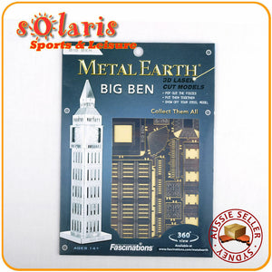 Fascinations Metal Earth London Big Ben 3D Miniature Steel Architecture Model