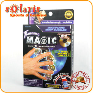 Fantasma Magic's DVD Series Multiplying Soap Bubbles Pro Magic Kit 15+ Tricks