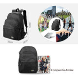 30L School Backpack Student Bag with Laptop Sleeve Travel Rucksack Daypack