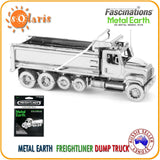 Fascinations Metal Earth 3D Vehicle Model Freightliner 114SD Dump Truck