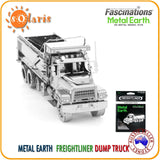 Fascinations Metal Earth 3D Vehicle Model Freightliner 114SD Dump Truck