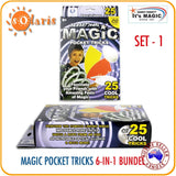 HANKY PANKY'S Sensational Magic Pocket Tricks 6-In-1 Bundle Set Over 150+ Tricks