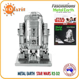 Fascinations Metal Earth STAR WARS R2-D2 Licensed 3-D Laser Cut Robot Model